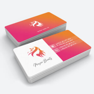 beauty business card