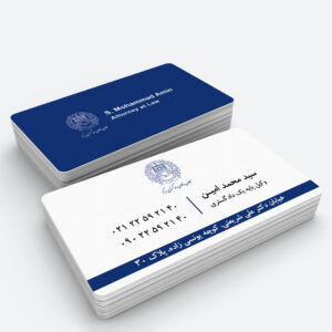 lawyer business card