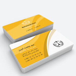 lawyer business card